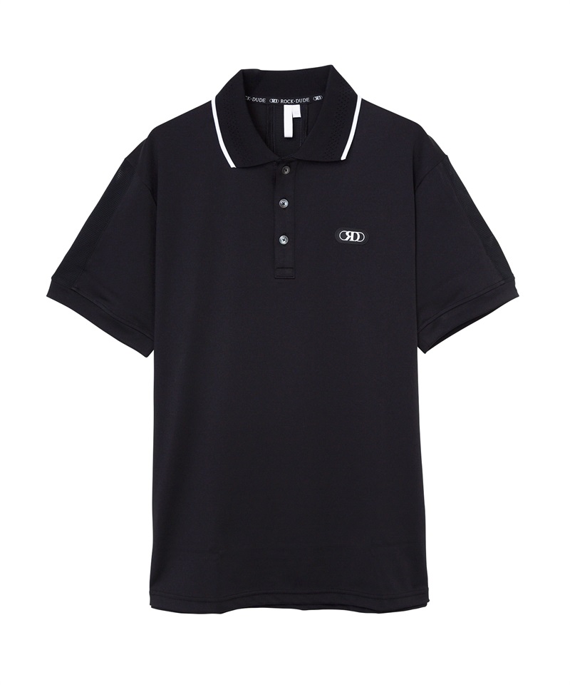 【RD】スタンダードメッシュポロ(BLACK-M)