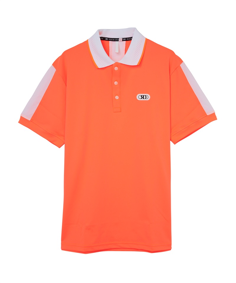 【RD】スタンダードメッシュポロ(ORANGE-M)
