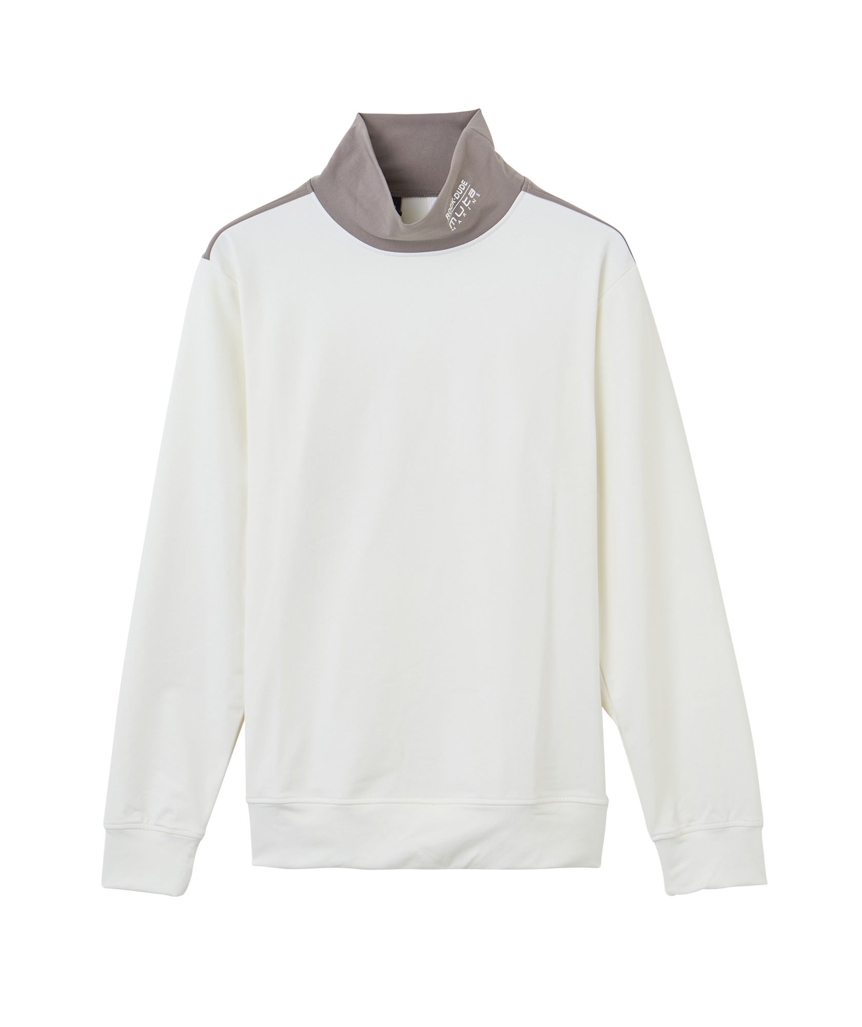 【muta MARINE×ROCK・DUDE】コラボマルチハイネック【EVEN掲載】(WHITE-M)