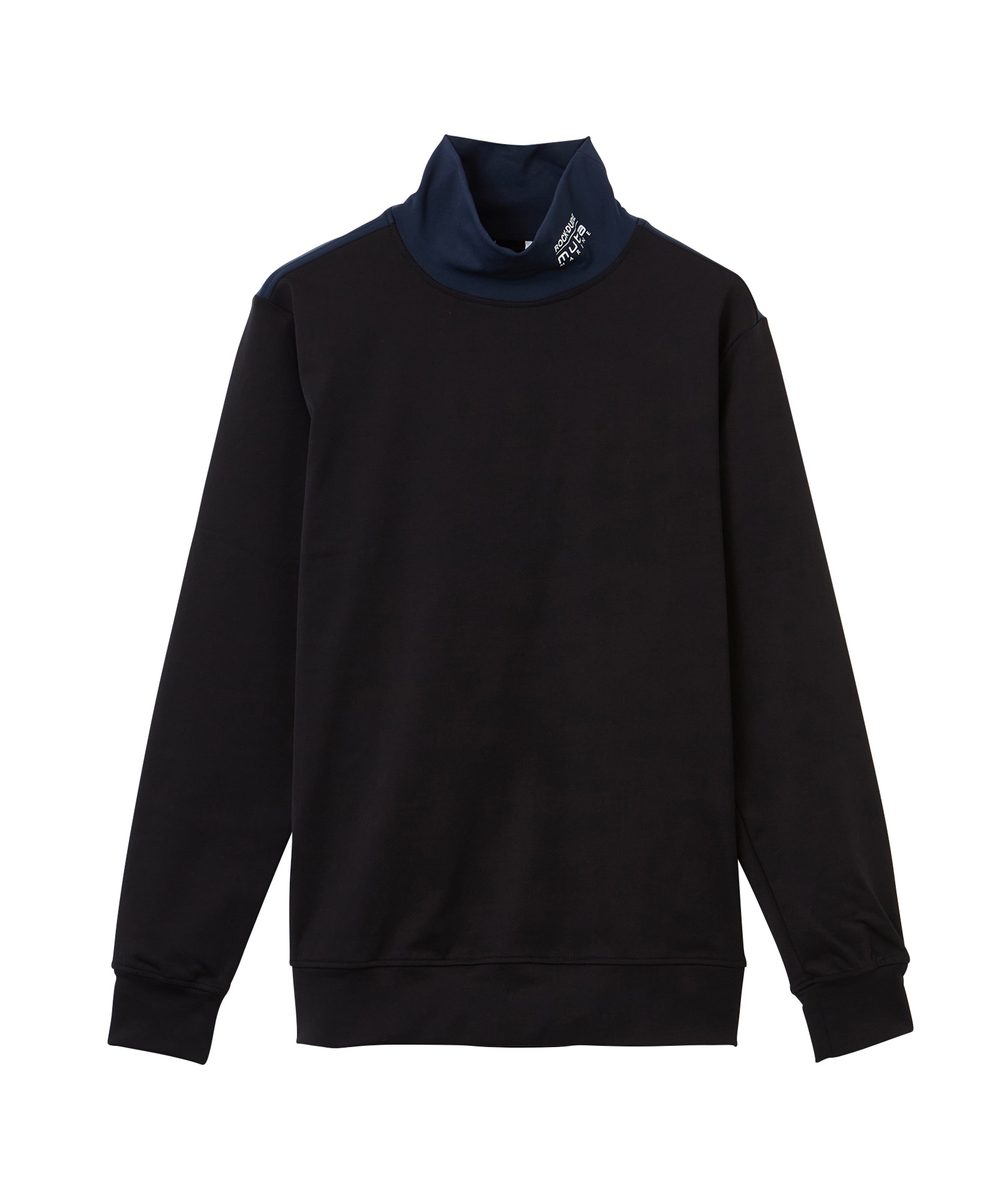 【muta MARINE×ROCK・DUDE】コラボマルチハイネック【EVEN掲載】(BLACK-M)