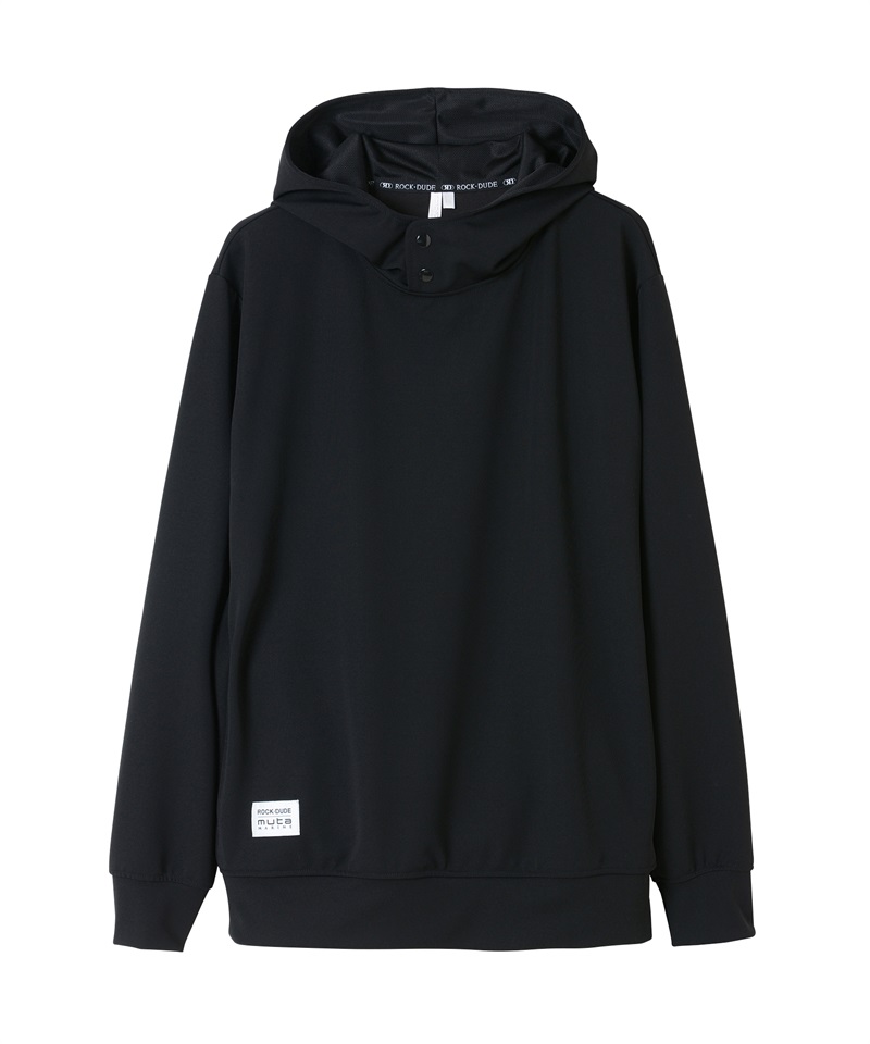 【RD】コラボボタンフーディ(BLACK-M)