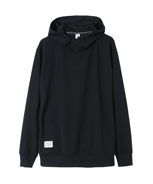 【RD】コラボボタンフーディ(BLACK-M)