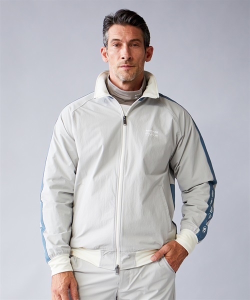 【muta MARINE × ROCK・DUDE】コラボウォームアップブルゾン【EVEN掲載】