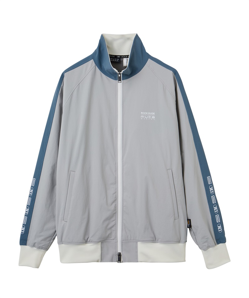 【RD】コラボウォームアップブルゾン【EVEN掲載】(GRAY-M)