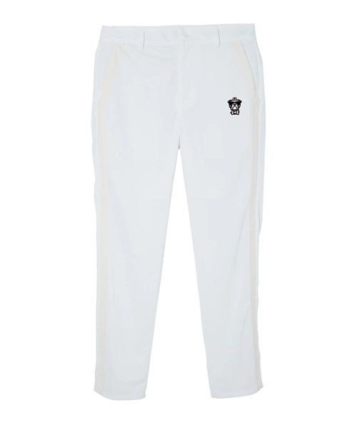 【RD】BULLROCKスタンダードラインパンツ(WHITE-S)