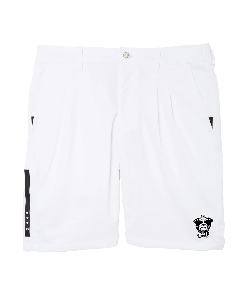 【RD】BULLROCKトラウザーショーツ(WHITE-S)