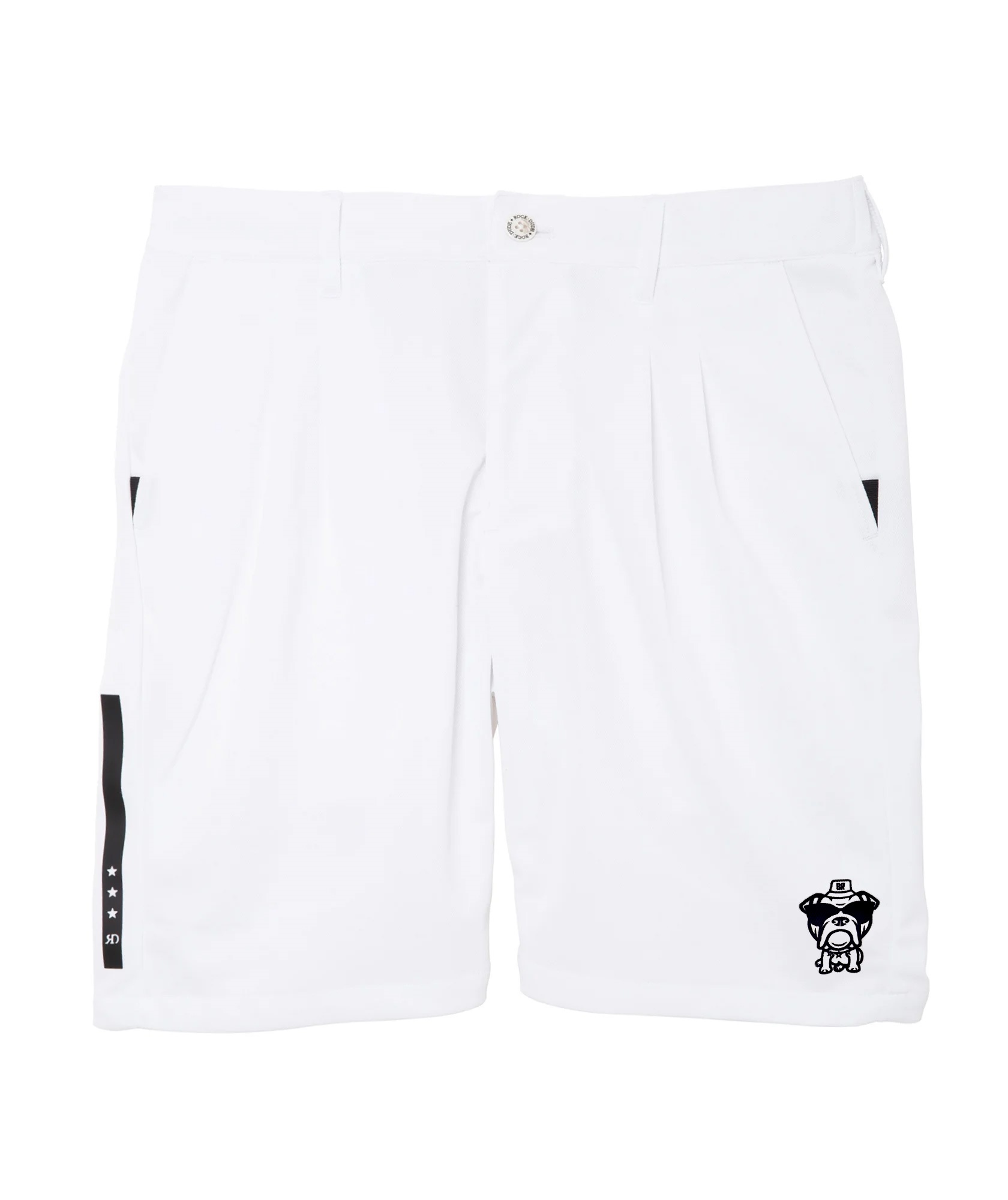 【RD】BULLROCKトラウザーショーツ(WHITE-S)