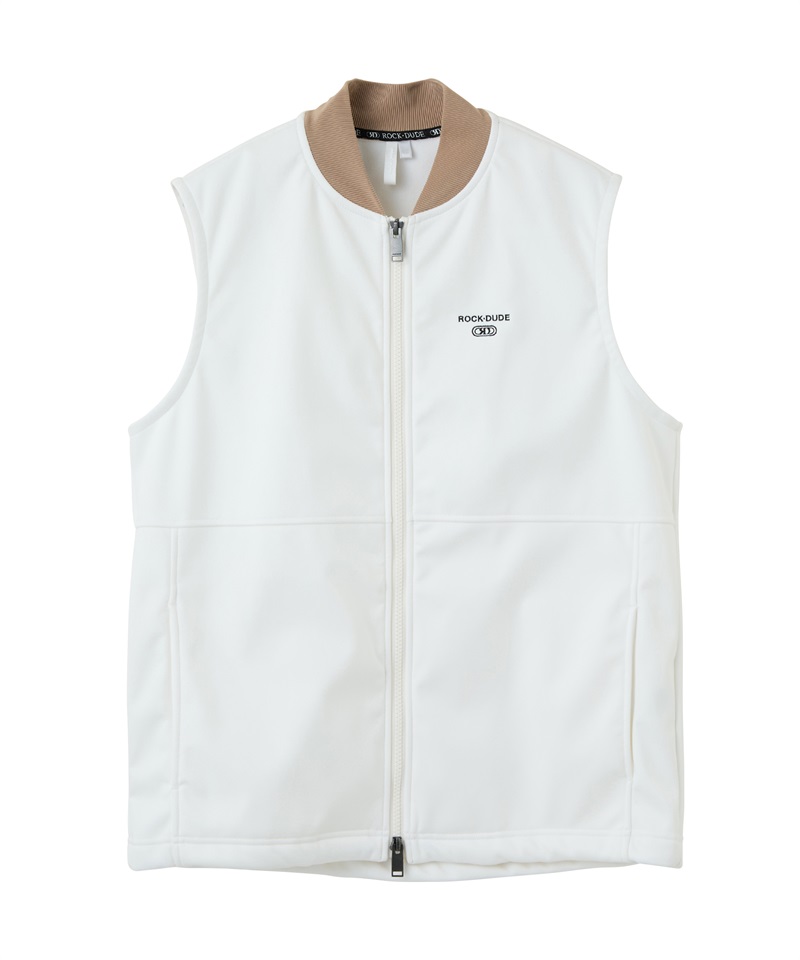 【RD】テクニカルＺＩＰベスト【EVEN掲載】(WHITE-M)