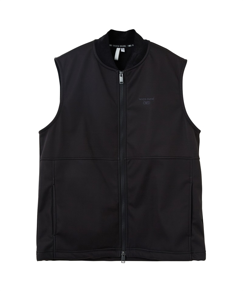 【RD】テクニカルＺＩＰベスト【EVEN掲載】(BLACK-M)