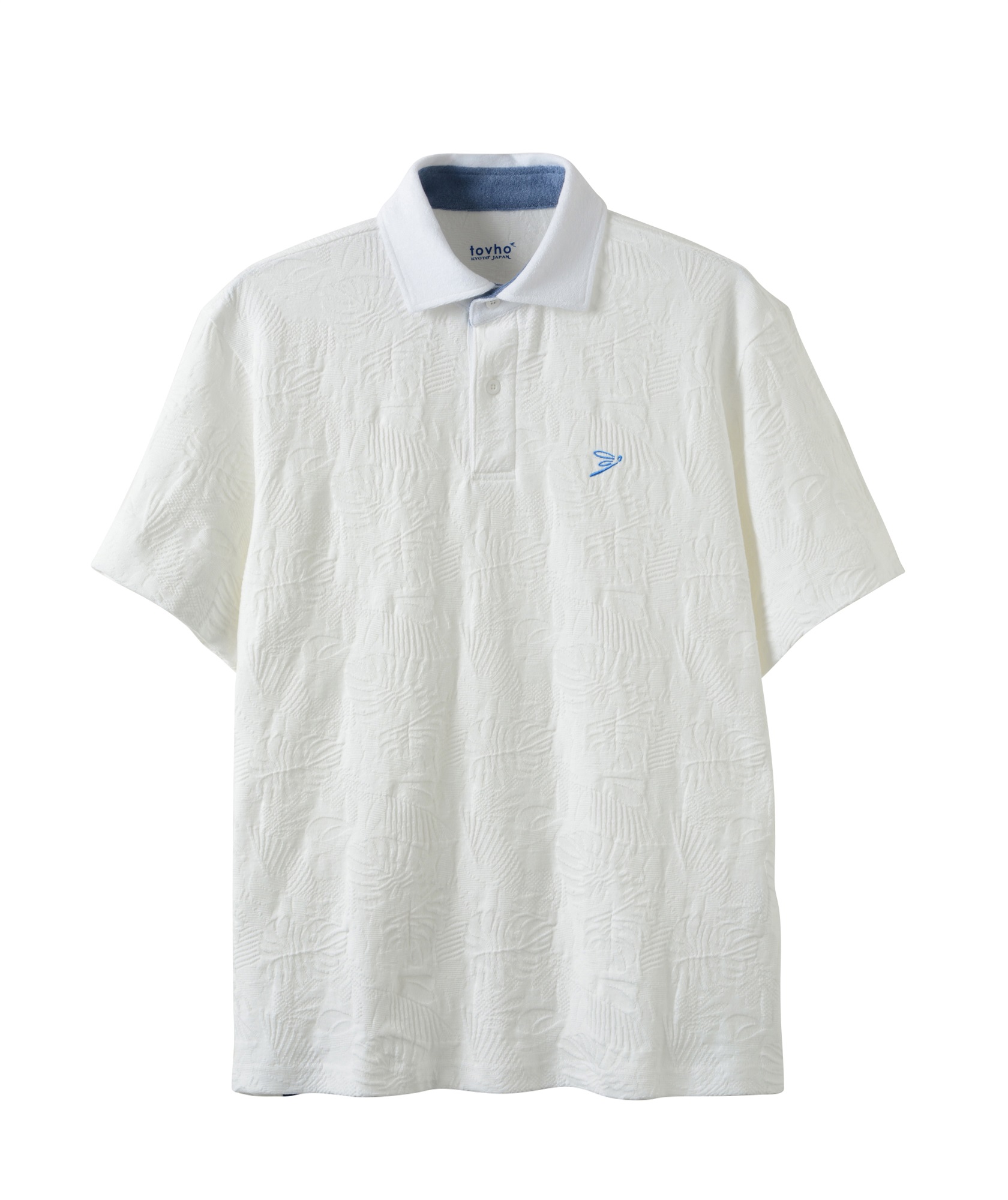 【tovho】幾何JQシャツ(WHITE-M)