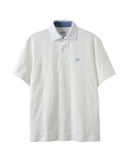 【tovho】幾何JQシャツ(WHITE-M)