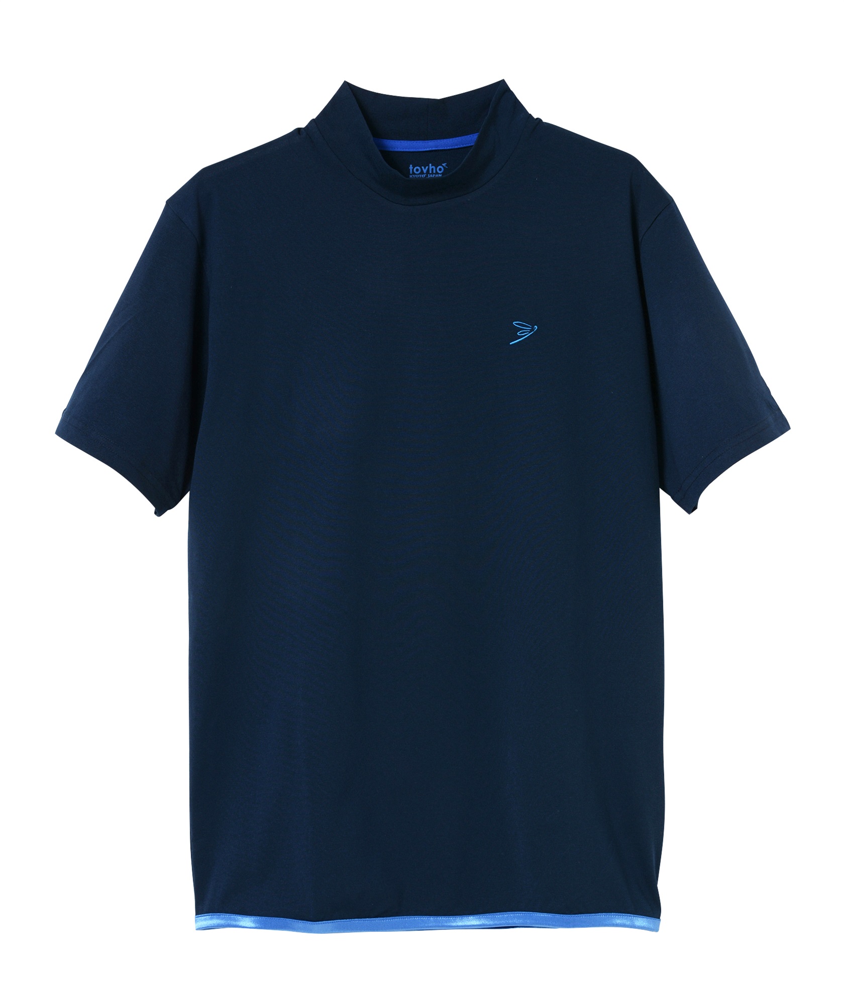 【tovho】カリグラフィックモックT(NAVY-M)
