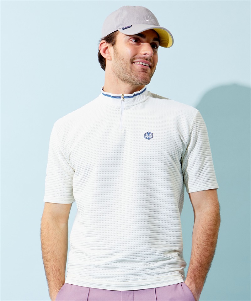 【tovho】ピンジャガードZIPシャツ