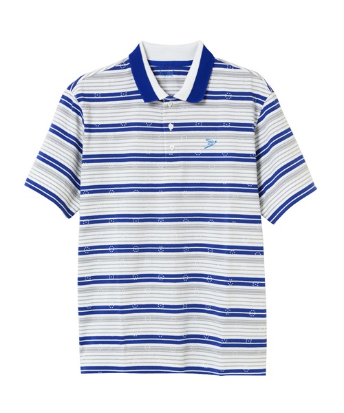 【tovho】オーガニックボーダーT(BLUE-M)