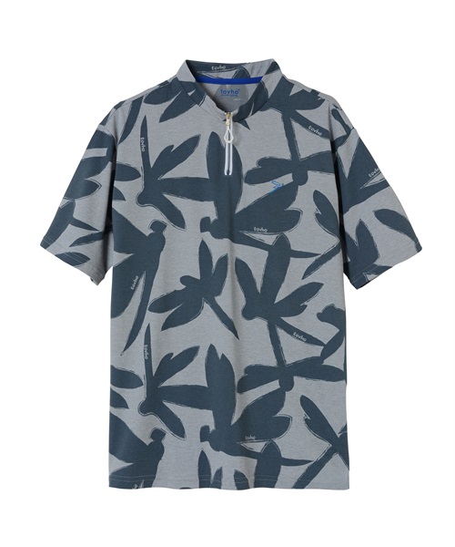 【tovho】シャドーフライシャツ(GRAY-M)