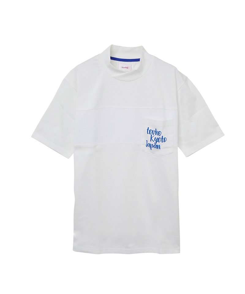 【tovho】メッシュ切替モックＴＥＥ(WHITE-M)