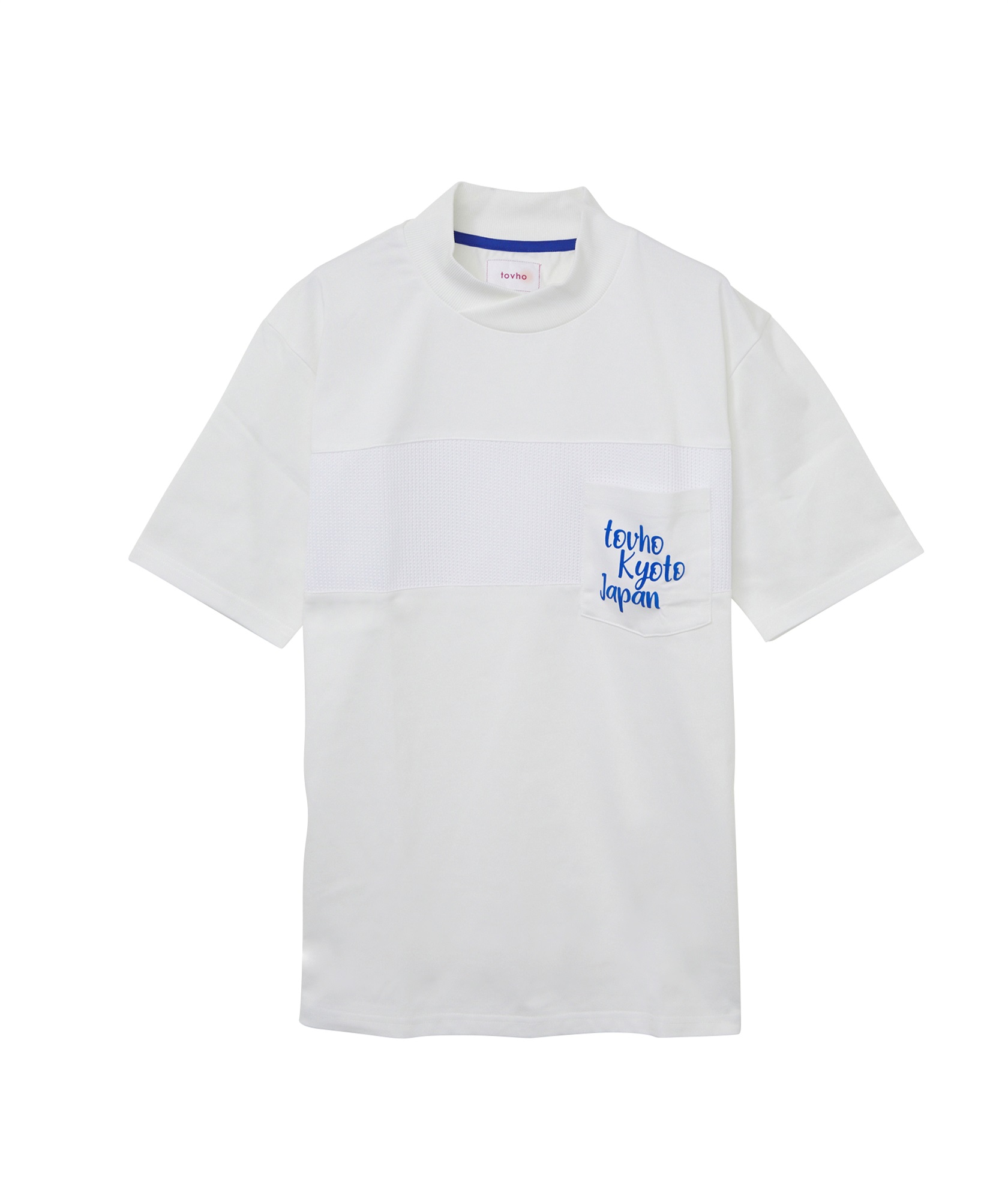 【tovho】メッシュ切替モックＴＥＥ(WHITE-M)