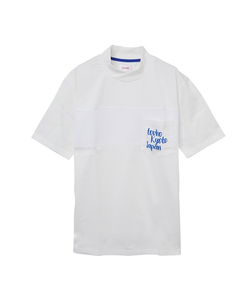 【tovho】メッシュ切替モックＴＥＥ(WHITE-M)