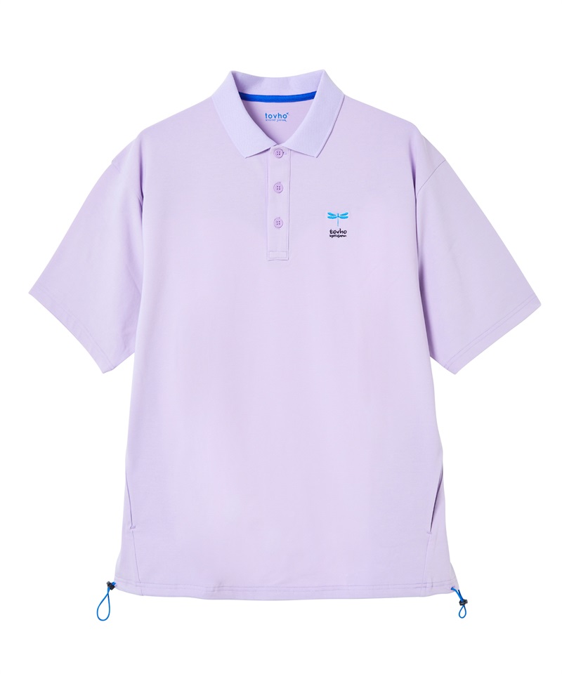 【tovho】フロックシャツ(PURPLE-M)