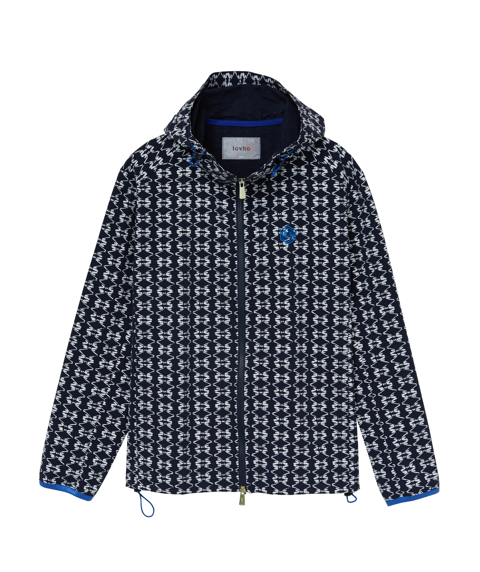 【tovho】モノグラムＪＫ(NAVY-M)