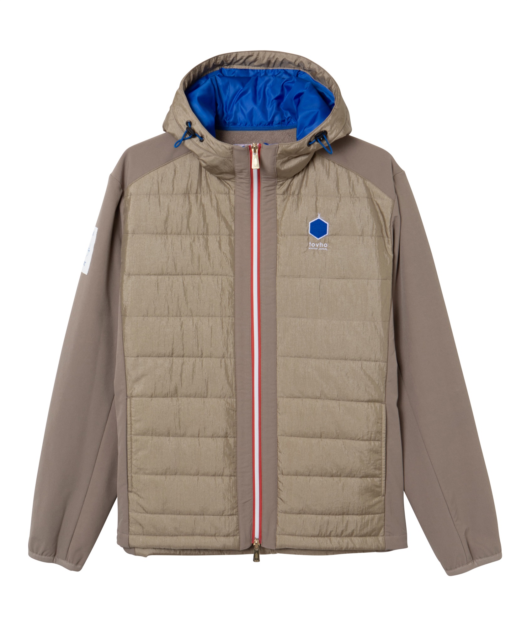 【tovho】中綿ＢＡＣＫボアＪＫ(BEIGE-M)