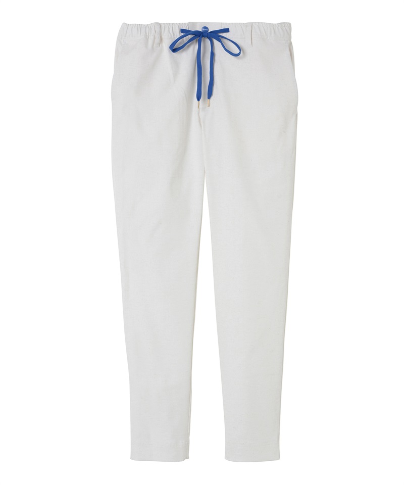 【tovho】DEARリネンパンツ(WHITE-S)