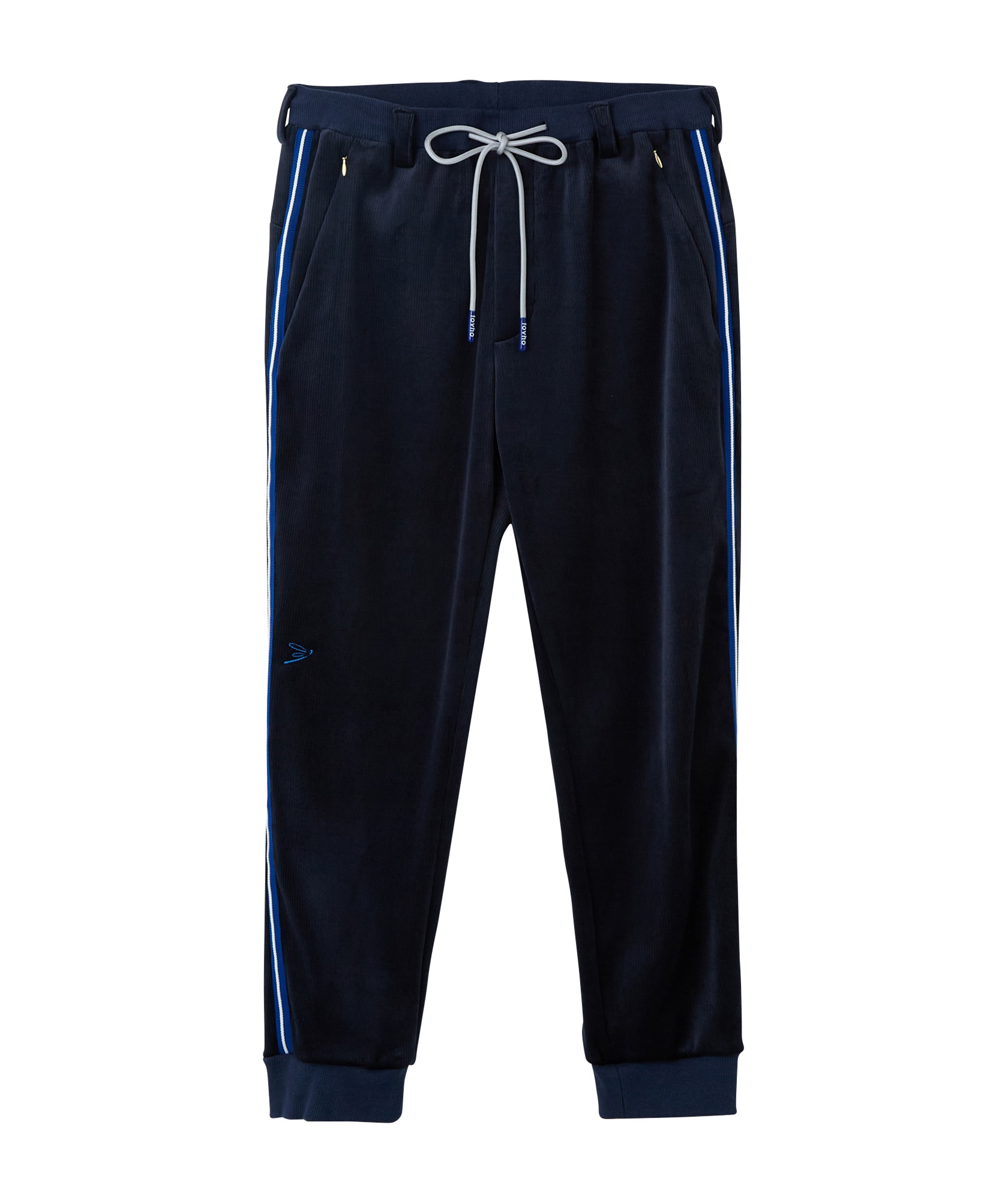 【tovho】フリースコールパンツ(NAVY-S)