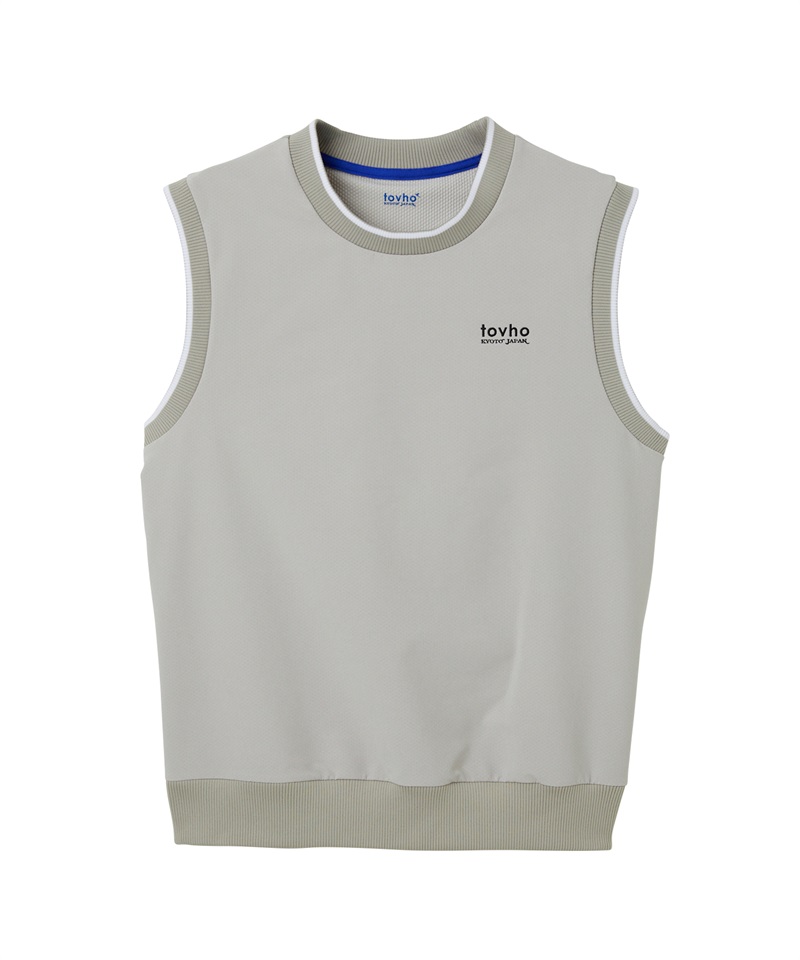 【EVEN掲載】【tovho】バックドット　ＶＥＳＴ(BEIGE-M)