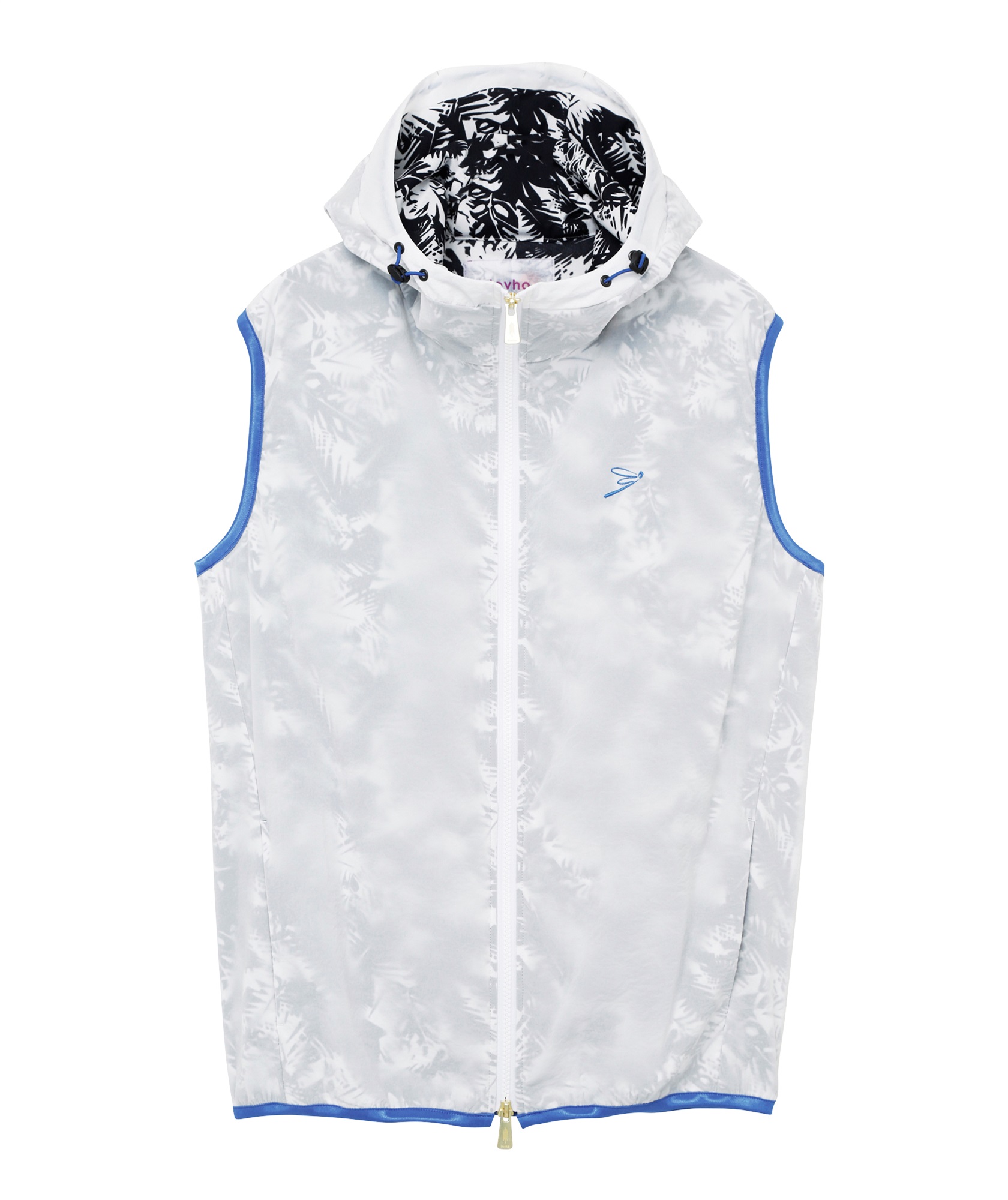 【tovho】シースルーベストＪＫ(WHITE-M)
