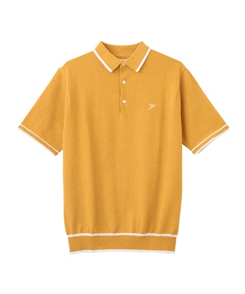【tovho】ブークレポロシャツ(YELLOW-M)