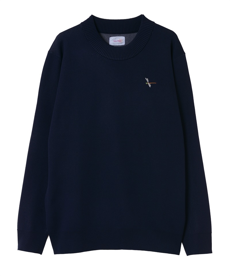【tovho】ムーブフィットニット(NAVY-M)