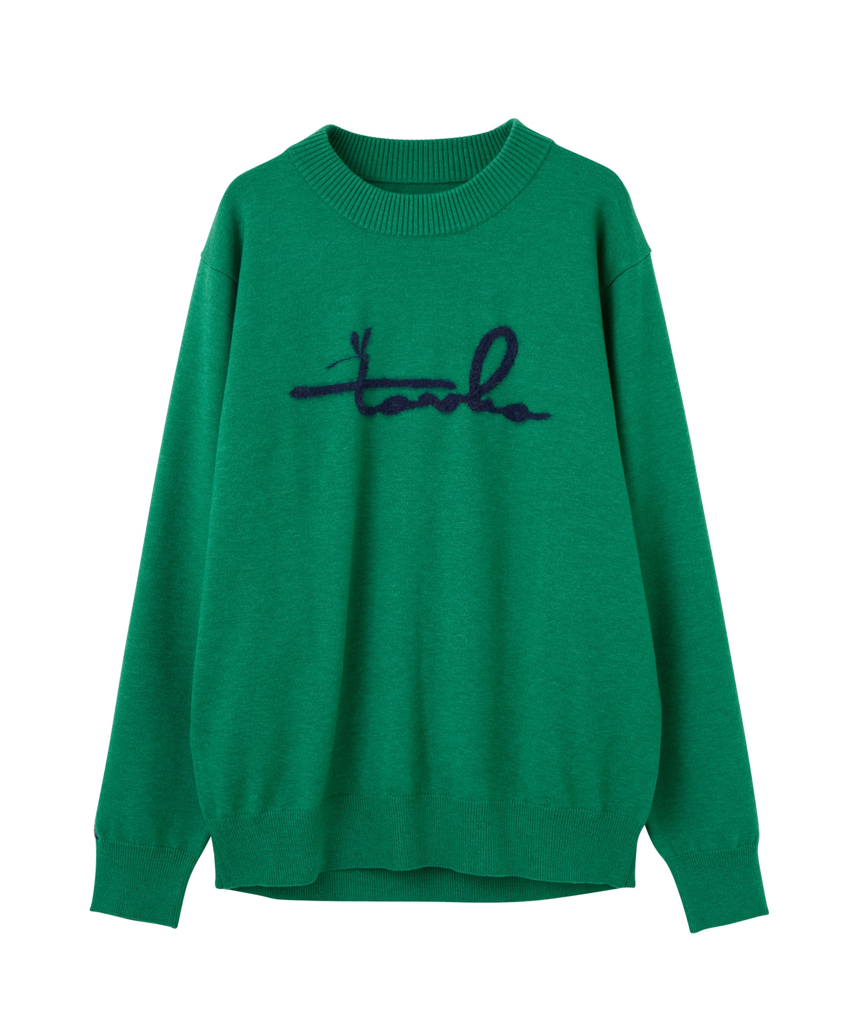 【tovho】Ｗ／Ｎ／ＡＣニット(GREEN-M)