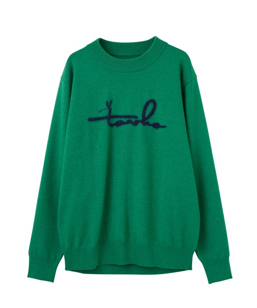 【tovho】Ｗ／Ｎ／ＡＣニット(GREEN-M)