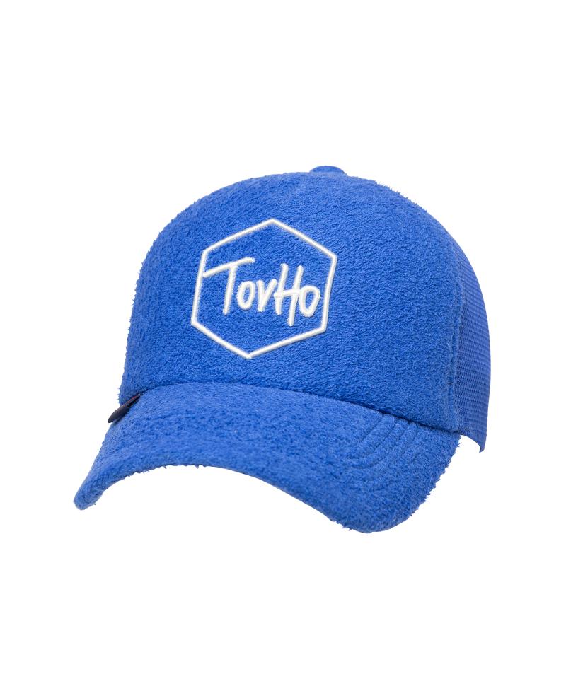【tovho】パイルメッシュキャップ(BLUE-free)