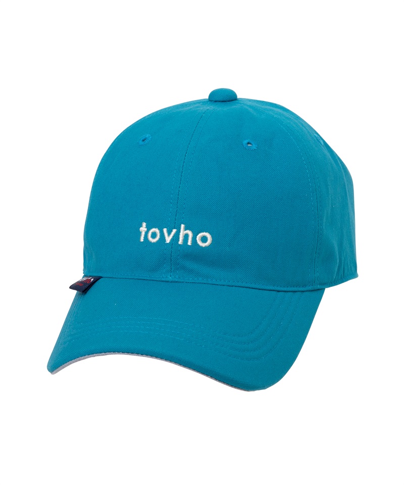 【tovho】ウォッシュド CAP(TURQUOISE BLUE-free)