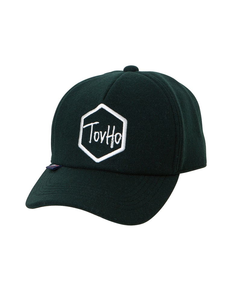 【tovho】メルトンＣＡＰ(GREEN-free)