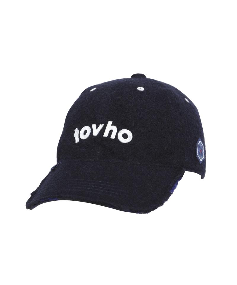 【tovho】ウールキャップ(NAVY-free)