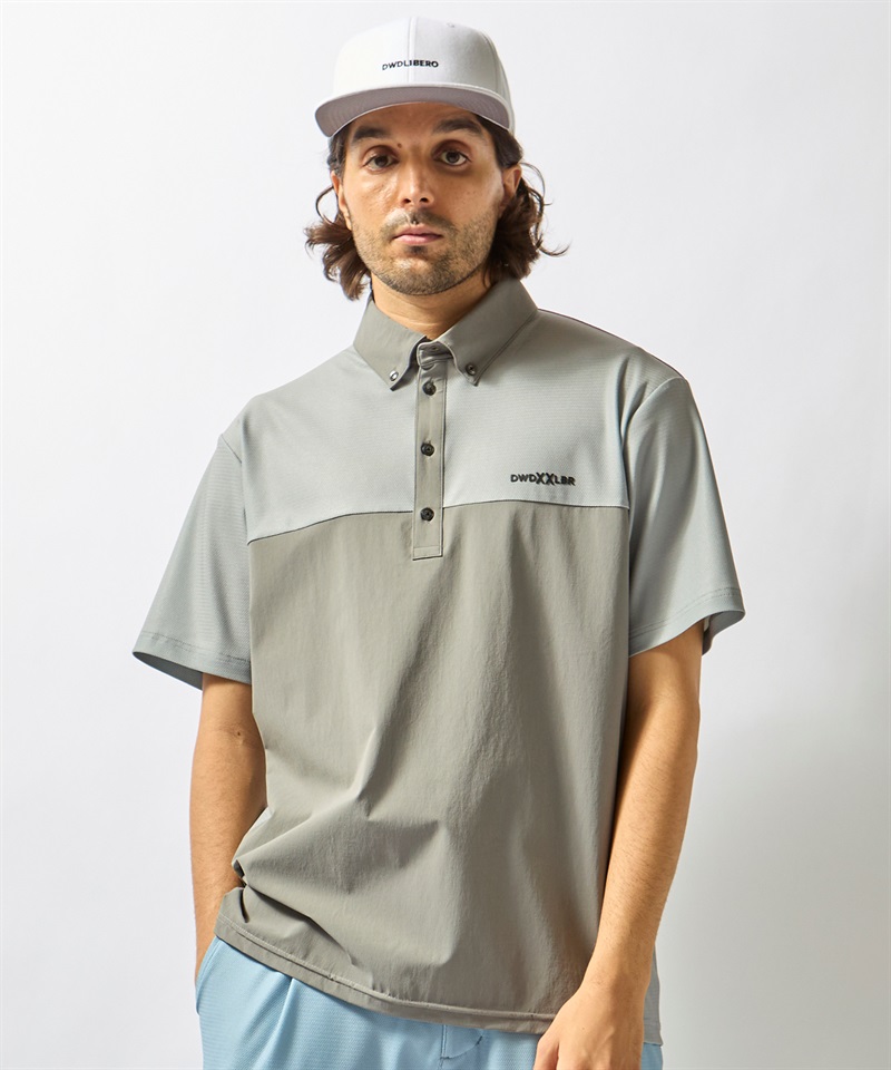 クールメッシュBDポロ(GRAY-M)