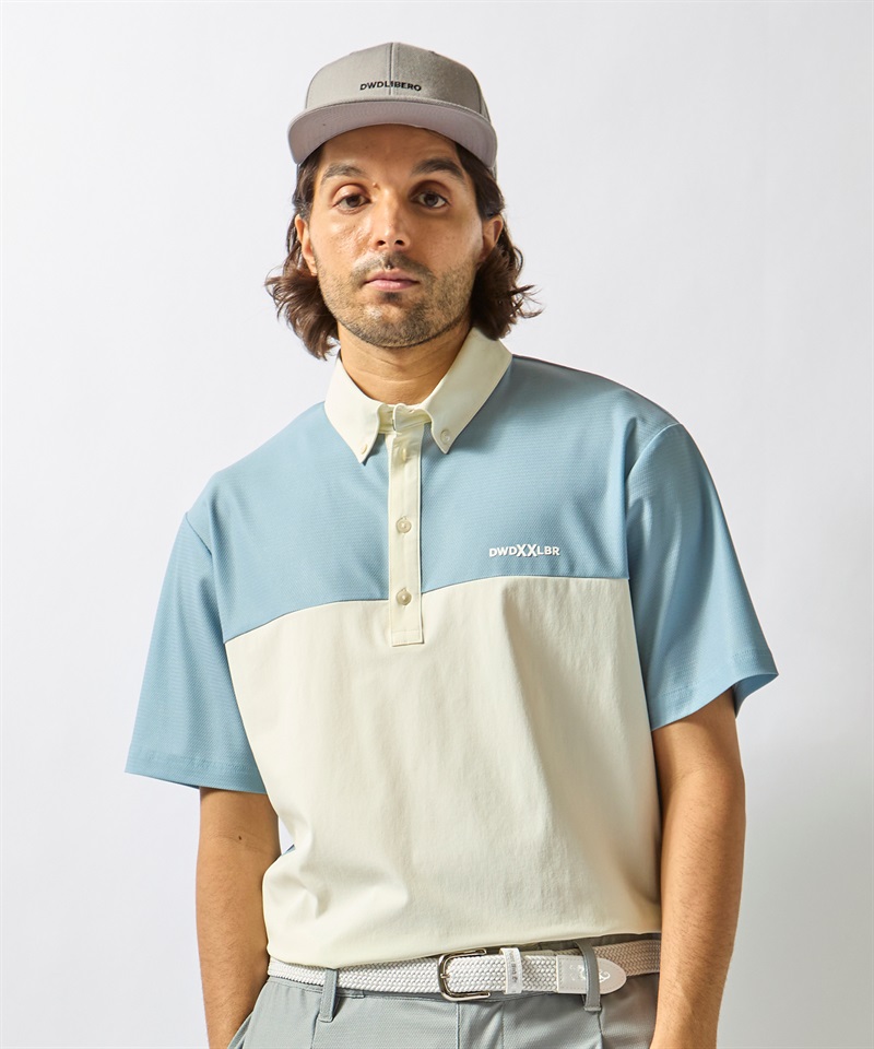クールメッシュBDポロ(BLUE-M)