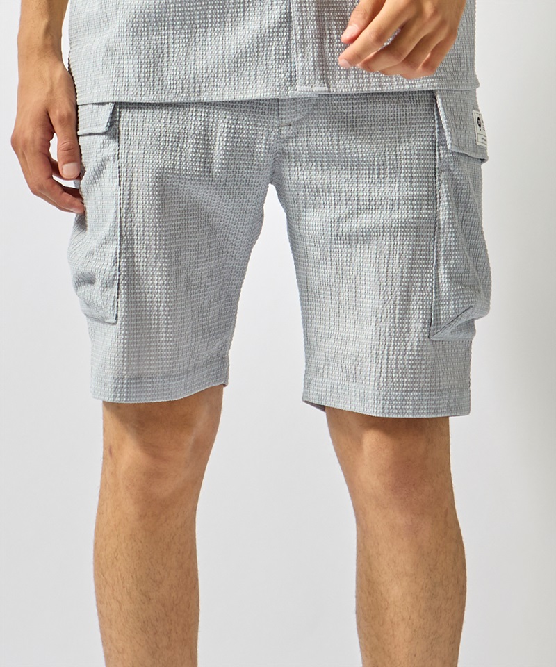 BIGポケットサッカーショーツ(GRAY-S)