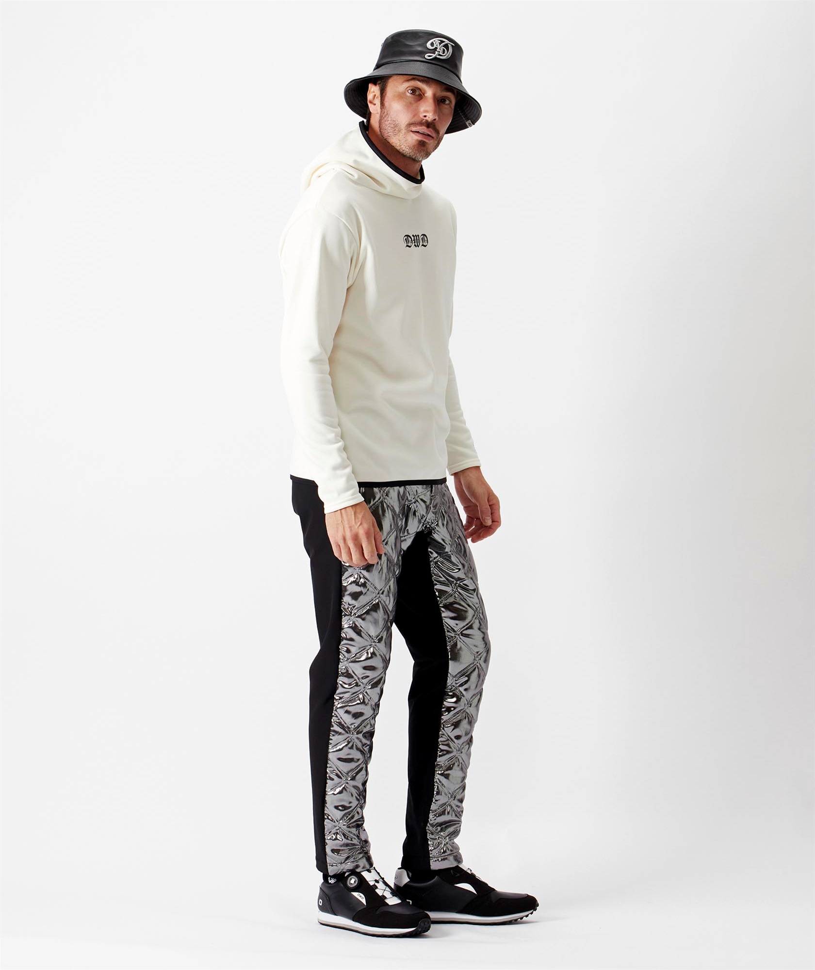 ダンスウィズドラゴン ジップパーカー ふわふわ 黒 ダンスウィズ