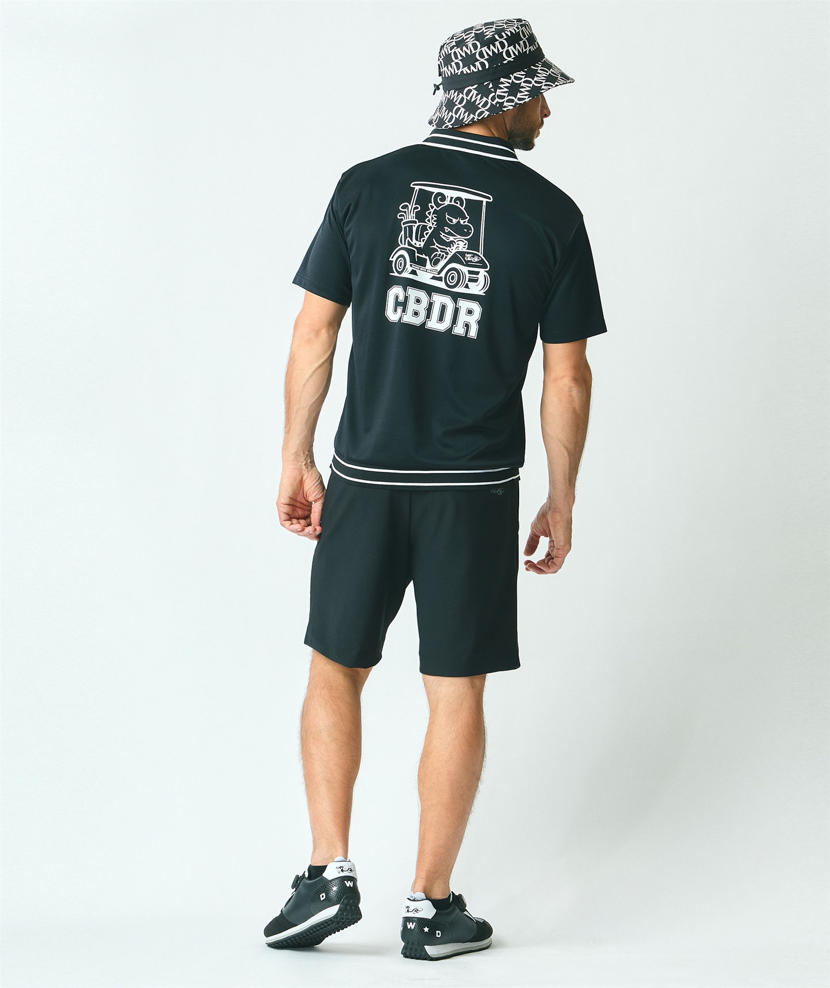 【ブラック】ドットメッシュショートパンツ <EARLY AUTUMN> (MENS) PING APPAREL｜ドットメッシュショートパンツ <EARLY AUTUMN> (MENS