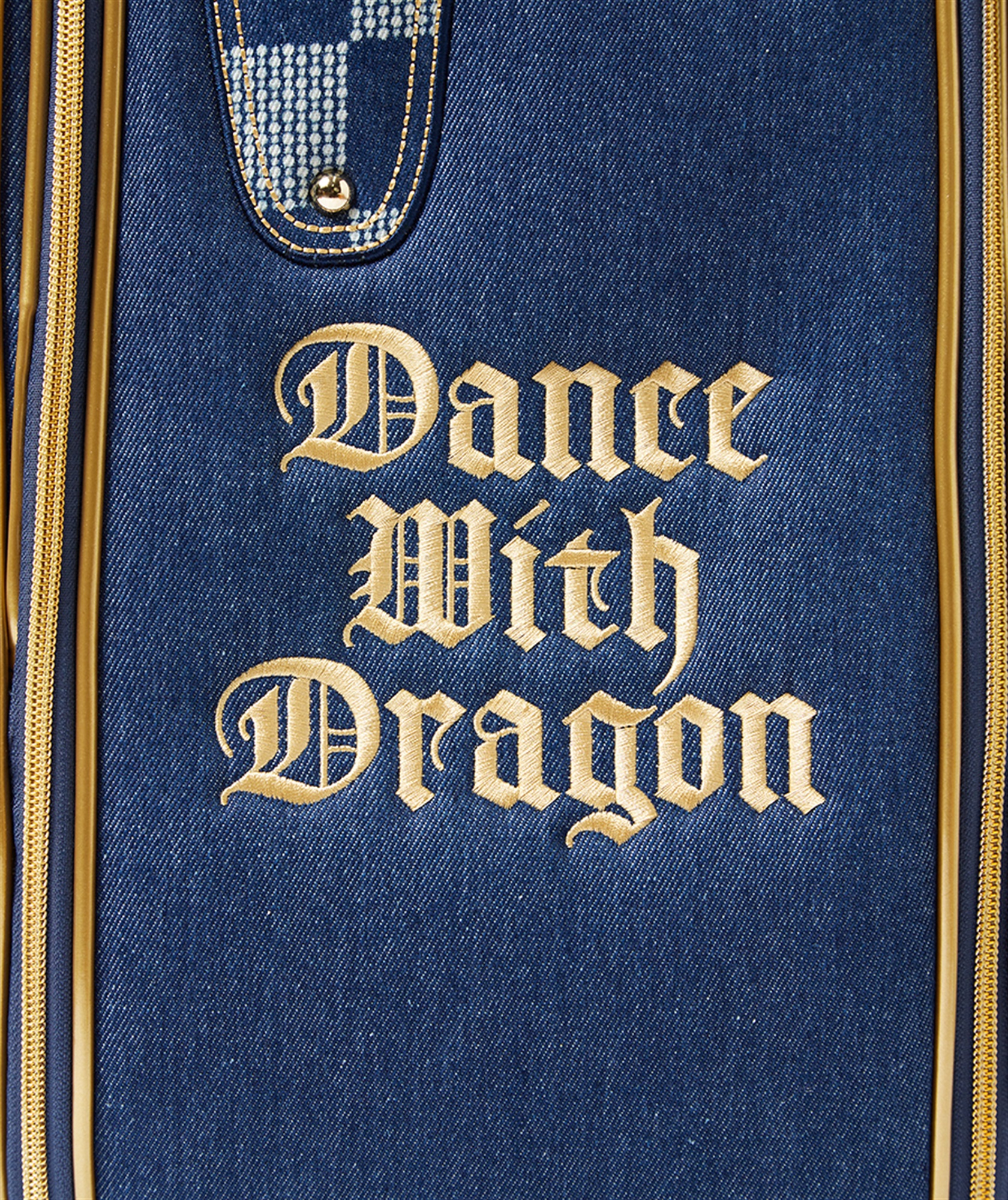 デニムDOTチェックキャディバッグ | DANCE WITH DRAGON | ウィッツ公式