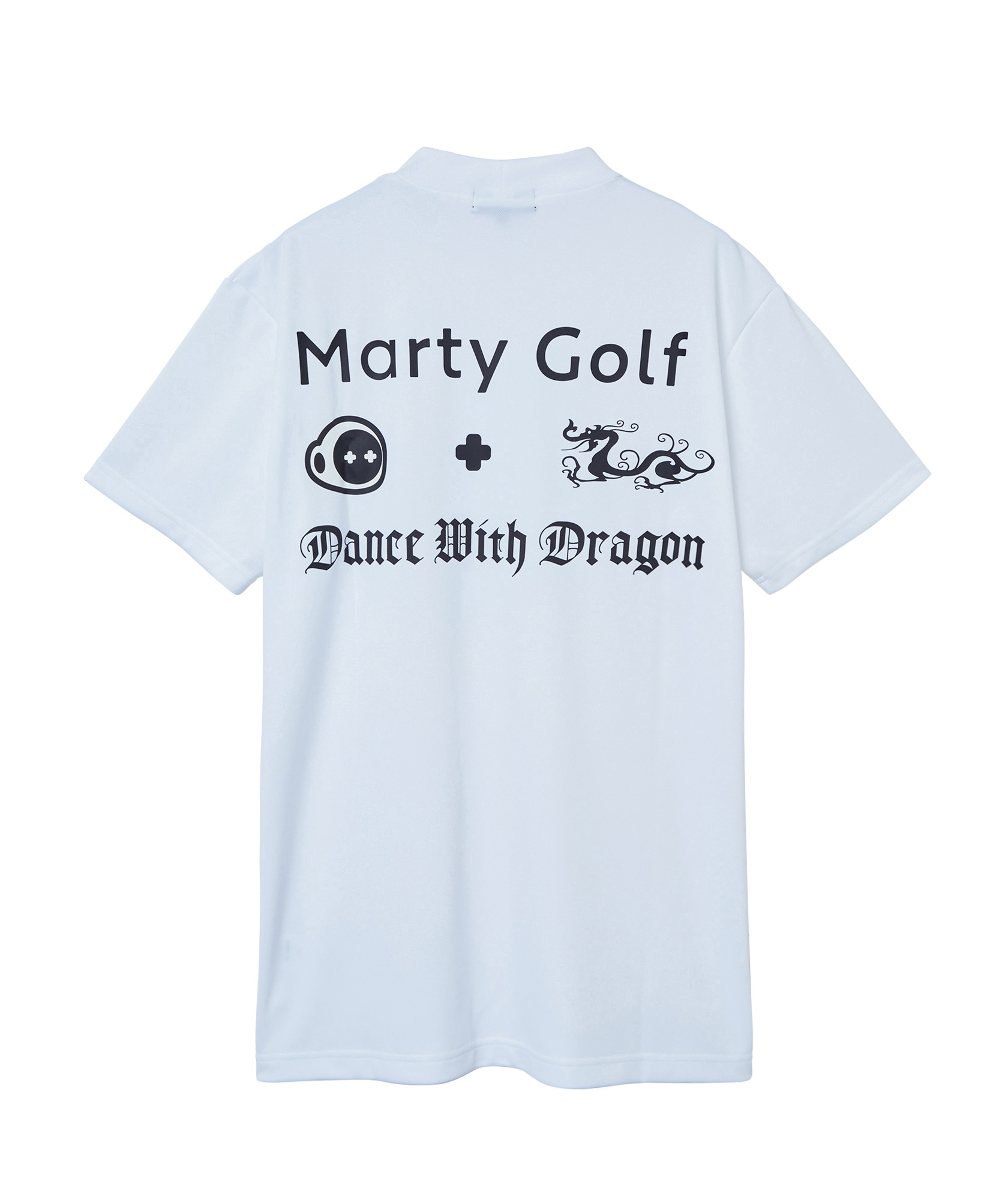 Dance with dragon　モックネック DANCE WITH DRAGON 長袖 モックネック ホワイト ブルー - メルカリ